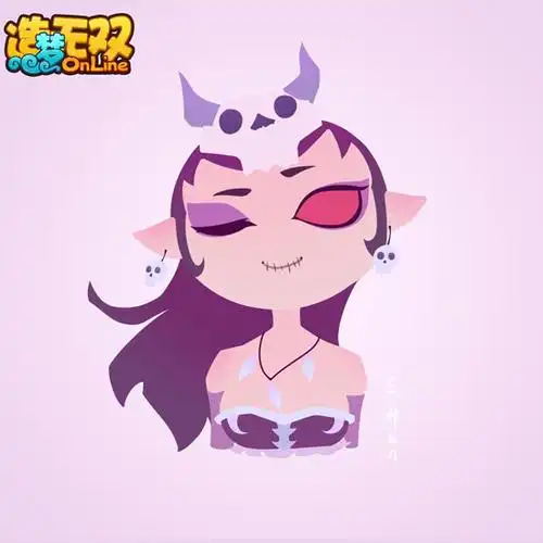 造梦无双绘画板绘白骨精姐姐