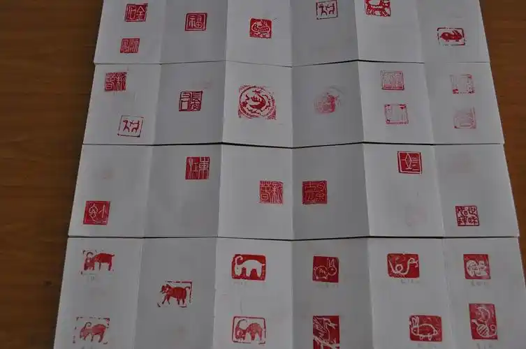 学生篆刻作品-徐州市侯集实验小学