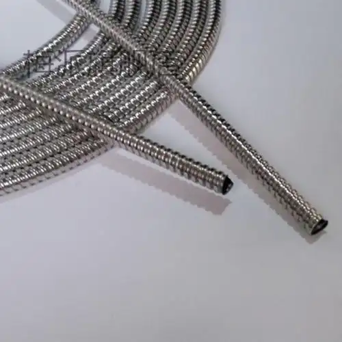 不锈钢穿线软管金属穿线管波纹护线套软管电线套管蛇皮管定制 dn25