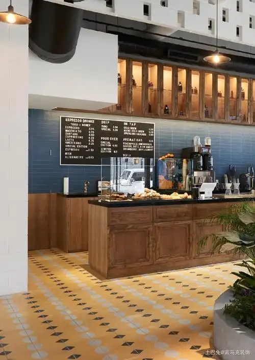 现代风格时尚的咖啡店功能区现代简约功能区设计图片赏析