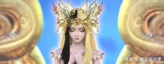 叶罗丽:白光莹新建模优雅高贵,像极了天使,番外光浮沉让人期待