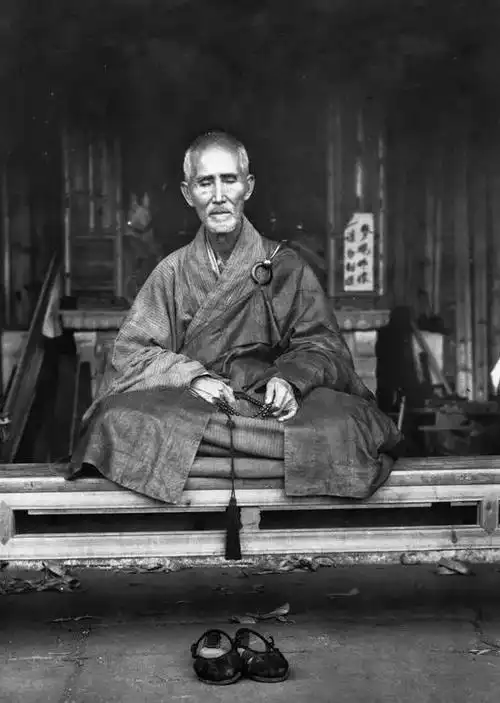 1957年,虚云禅师118岁摄于云居山