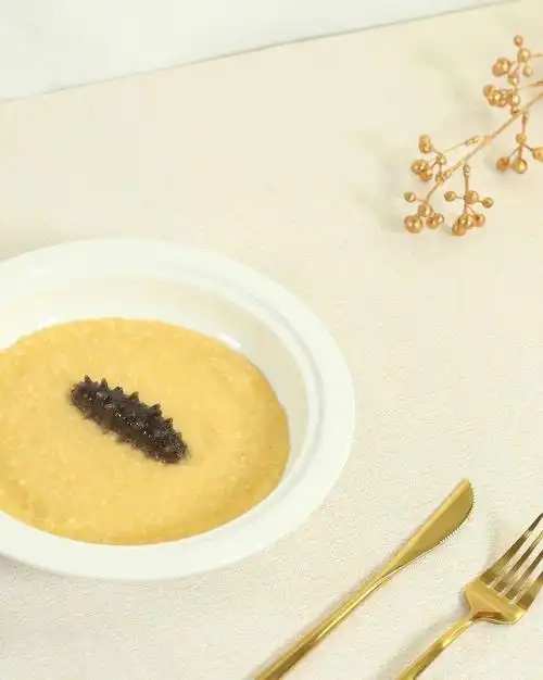 小米金汤辽参 不多说 上图……#即食海参  #海參  #海参做法  #即食