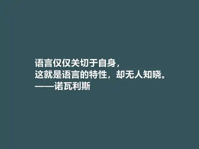 德国浪漫主义奠基人,诗人诺瓦利斯十句格言,文字唯美,内涵深刻