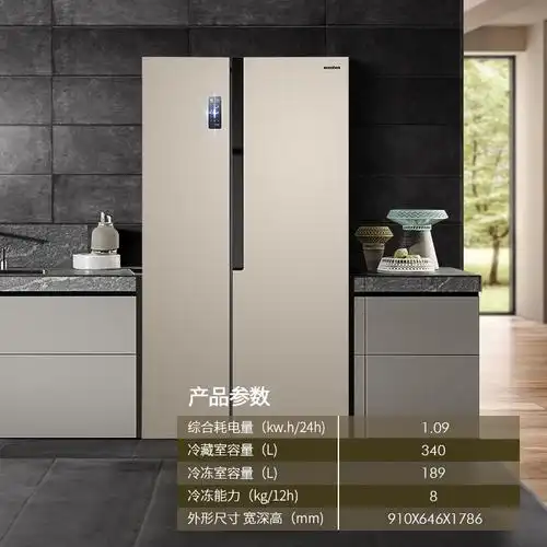 ronshen/容声 bcd-529wd11hp对开门电冰箱家用双开变频风冷无霜