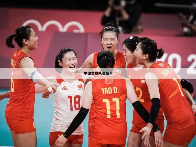 中国女排队员名单