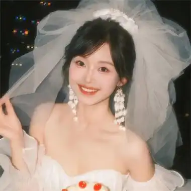 唯美优雅的婚纱女生头像 高清又唯美的超有气质的女生头像