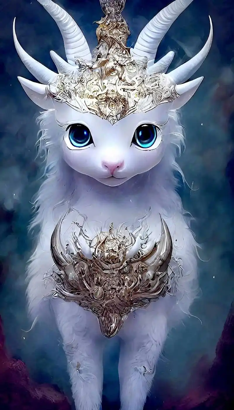 中国人不骗中国人.#手机壁纸 多么漂亮的神兽白泽小仙女,拿来 - 抖音