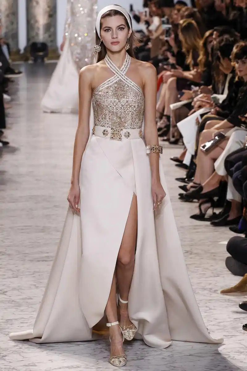 eliesaab2017春夏高定系列t台秀