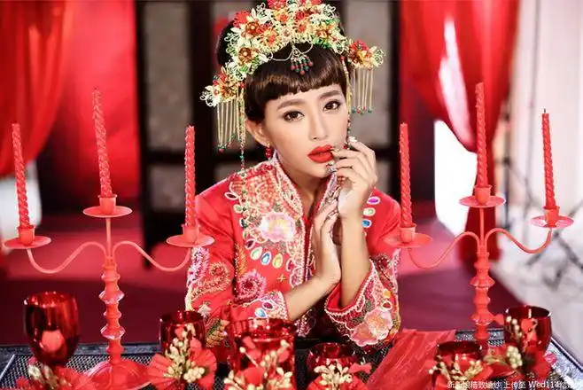 古装新娘照片-古装新娘图片-古装新娘素材