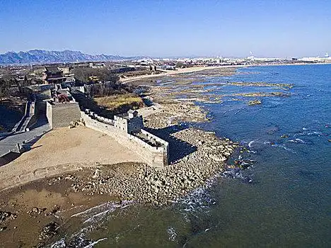 入海处,起点,海滩,建筑,文明,历史,军事,防御,关隘,退潮,山海关