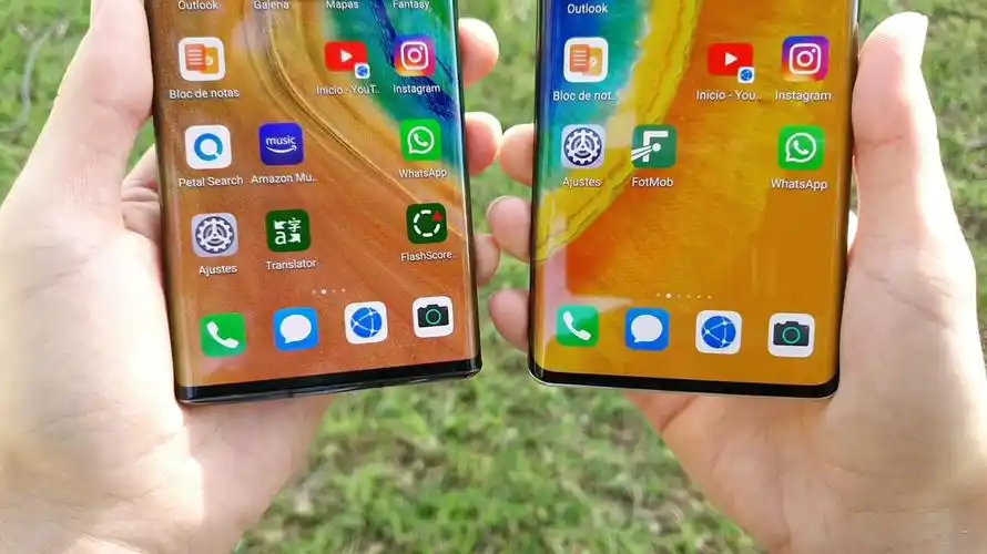 华为mate30pro和华为mate40pro真机对比