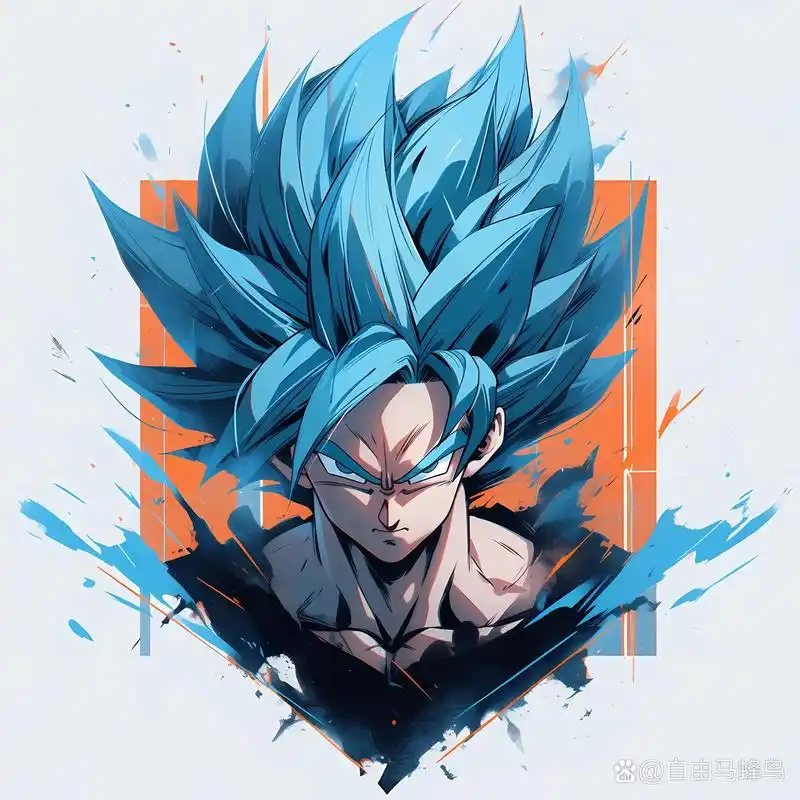 超帅97不同色系悟空头像97极简风格