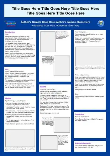 学术会议poster模板.ppt