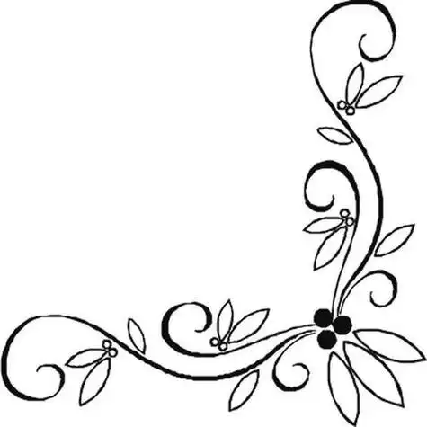 儿童网 手抄报 手抄报花边花藤边框简笔画简单漂亮手抄报简单又漂亮的