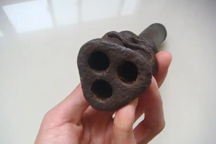 美国测试明朝神器"三眼铳":22米距离打不穿板甲,央视也测试了_手机