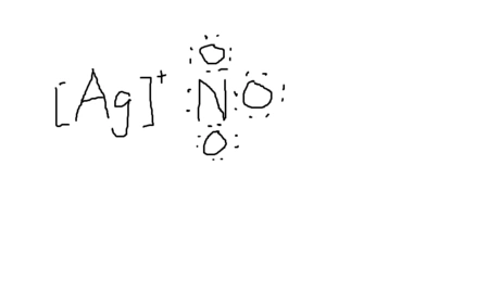 硝酸银的电子式
