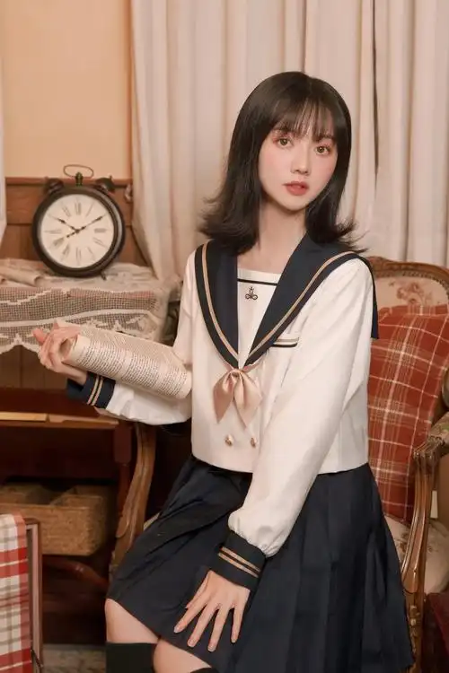 【old driver】[新品] 金一本 正统jk制服 水手服 日系校服