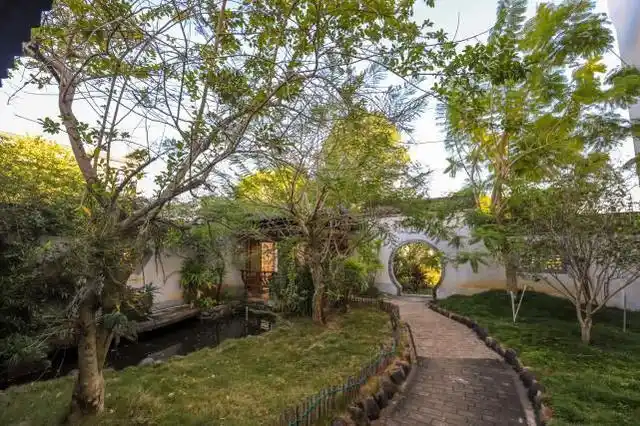 河源最美乡村游,杨家小院民宿,徽派木雕太有特色了