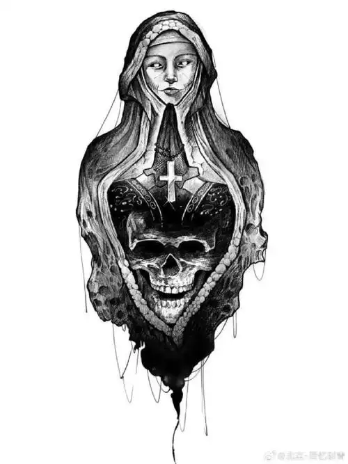 纹身分享##纹身设计##暗黑纹身##北京纹身店