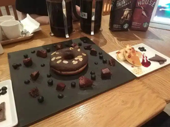 请问有好看的星巴克咖啡大师认证的摆盘吗