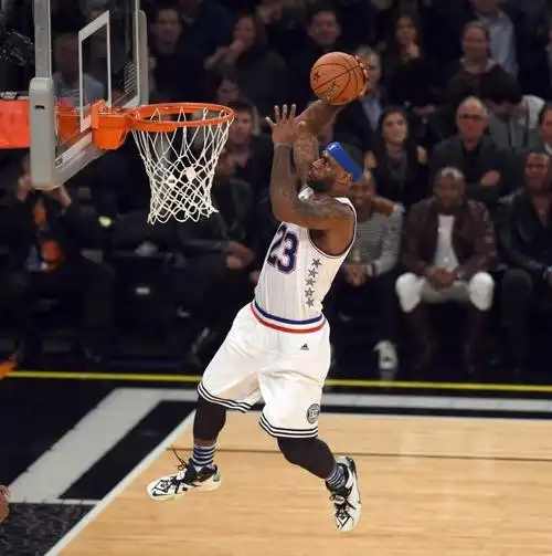 詹姆斯历届nba全明星赛高清图片