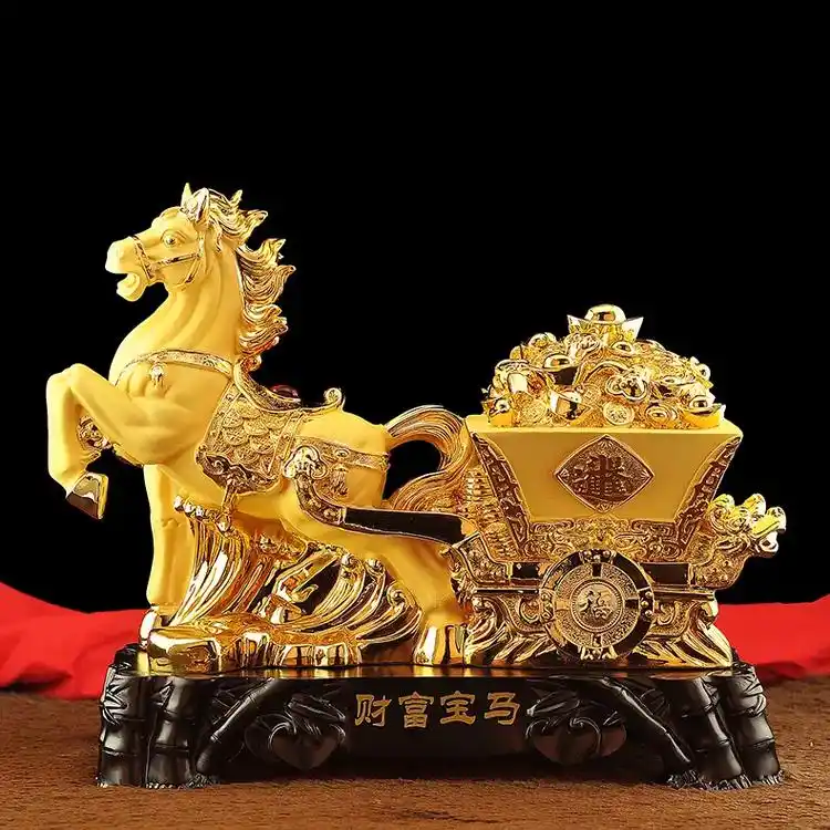 马摆件工艺品马上发财马到成功装饰摆件客厅酒柜摆设开业招财礼品