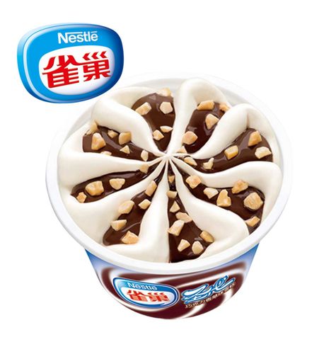 圣代冰淇淋雀巢杯装香草巧克力草莓冰激凌雪糕甜品冰淇淋
