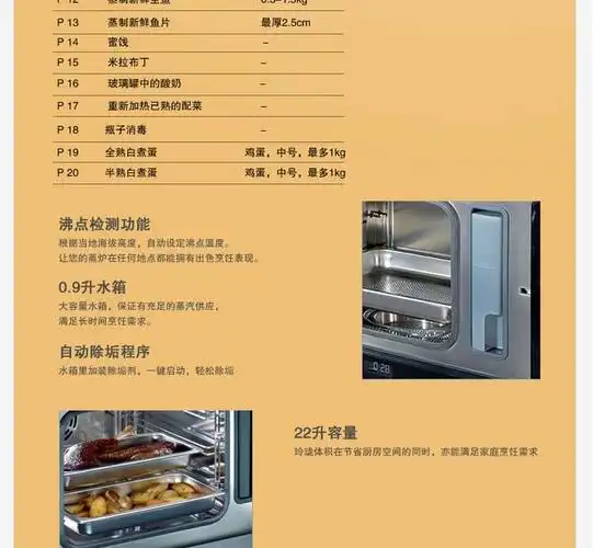 siemens 西门子 西门子电蒸箱 hb25d5l2w 电蒸箱 原装进口 22升蒸汽炉