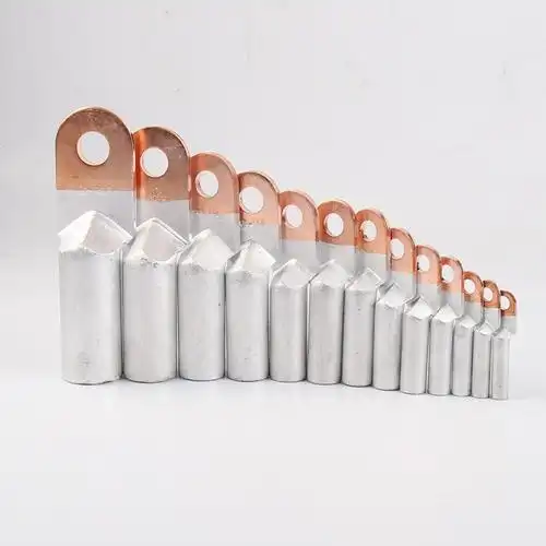 国标铜铝鼻子铜铝接头接线端子铝电线电缆接头dtl16到300平方dtl16