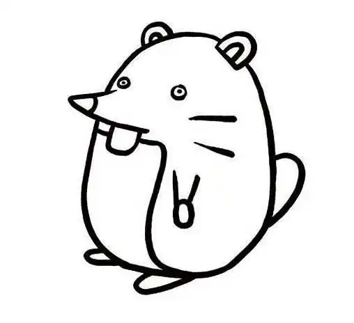 鼹鼠简笔画 怎么画鼹鼠简笔画