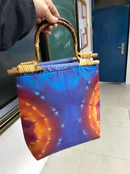 4扎染手工包包纯手工制作
