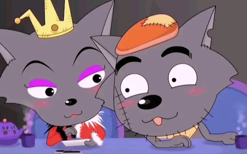 灰太狼为红红准备的情人节礼物