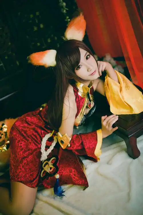 王者荣耀cosplay少女阿狸妲己