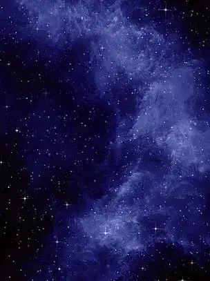 梦幻蓝色星空背景素材