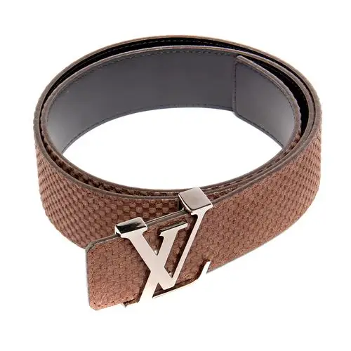 louis vuitton(路易·威登)绒面皮质腰带