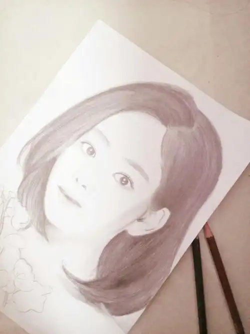 手绘——谭松韵