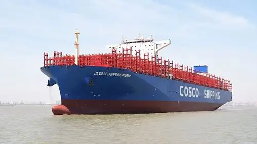 coscoshippingsuniversecontainershipamongworldslargest
