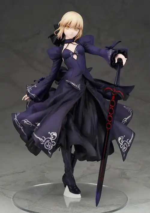 电玩男 手办 预定 alter 黑saber 礼服 fate