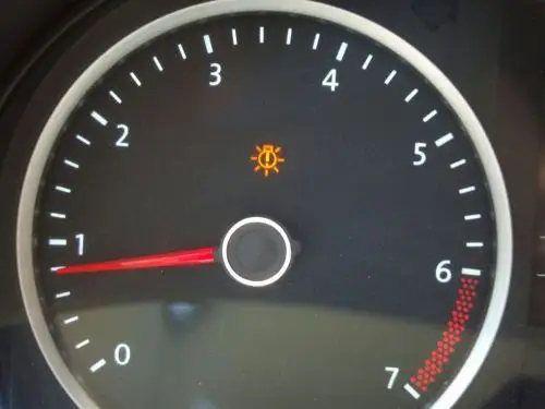 朗逸仪表盘指示灯图解