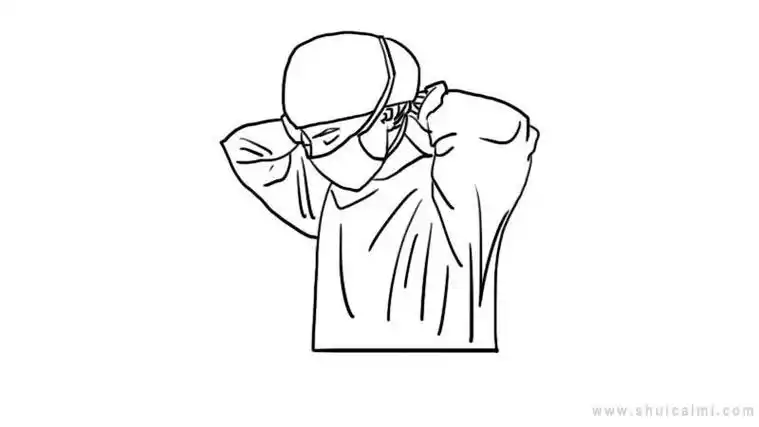 白衣天使简笔画画法步骤教程白衣天使q版护士简笔画儿歌多多儿童简笔