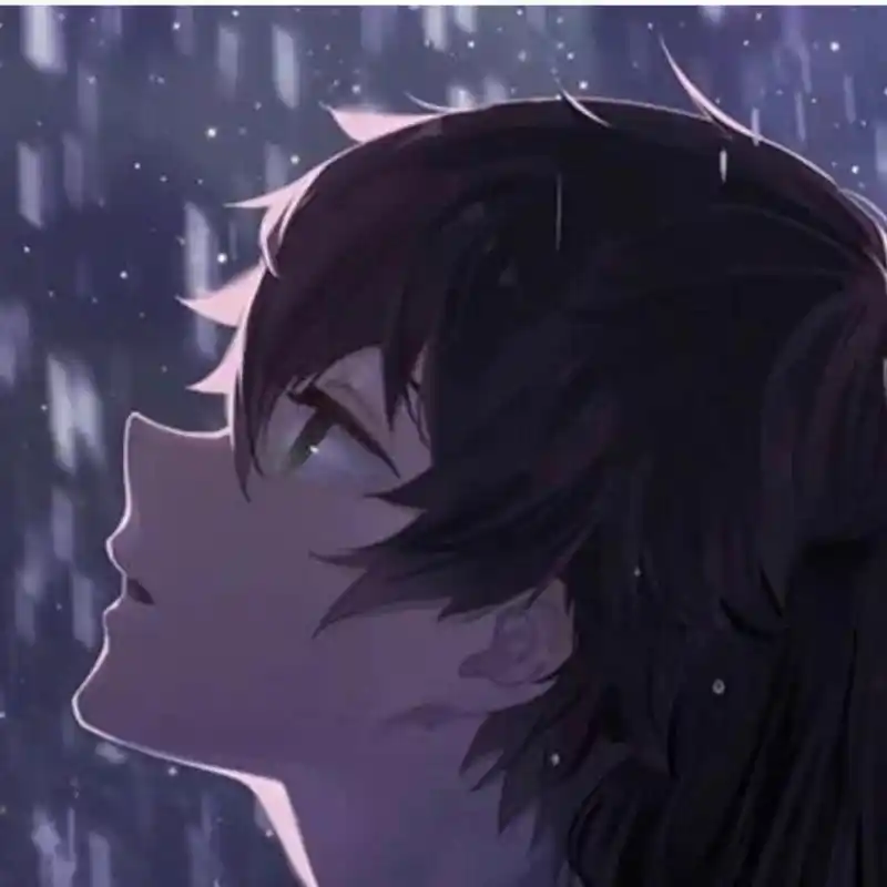 失恋专用动漫版男生头像,感谢你曾经来过