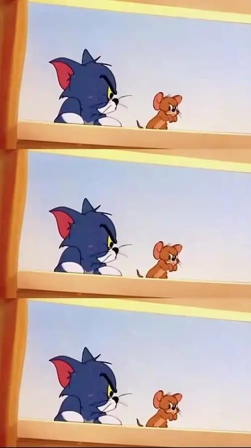 汤姆跟杰瑞的友谊真是让人们羡慕不已啊好朋友 猫和老鼠