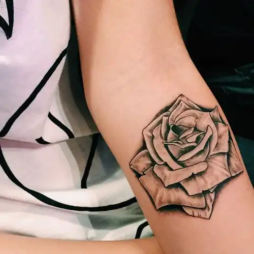 22 awesome white rose tattoo images, pictures and design ideas