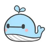 鲸鱼喷水卡通头像高清_微信头像图片大全