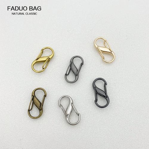 链条包包调节扣配件肩带链子缩短链条包神器卡扣调短弹簧金属锁扣