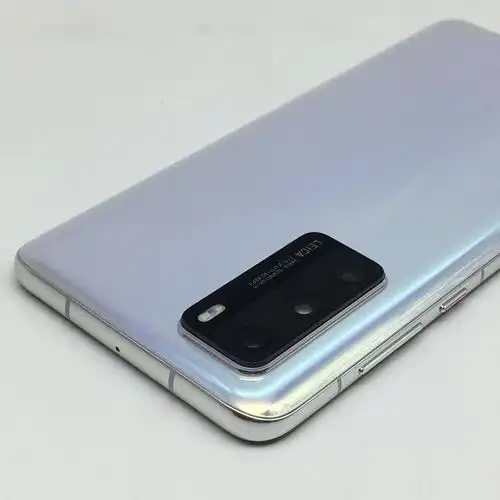 华为【p40】5g全网通 零度白 8g/256g 国行 95成新 真机实拍