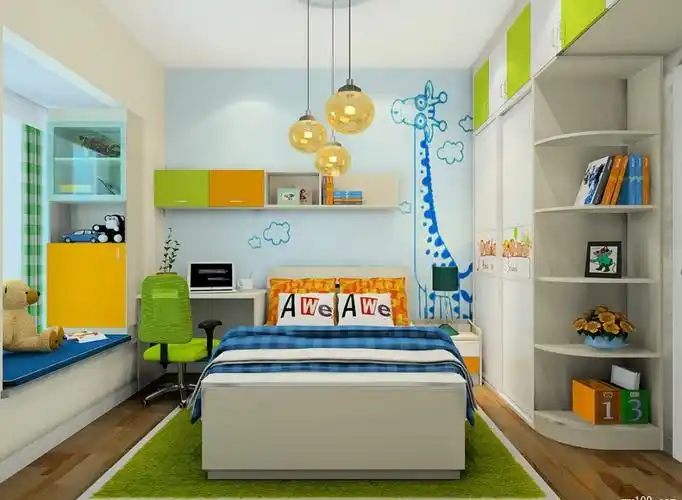 5平方米儿童卧室装修案例_装修指南【图】_房产资讯_北京爱易房