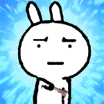 萌萌哒恶搞兔gif可爱表情