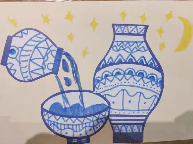 绘画作品青花瓷